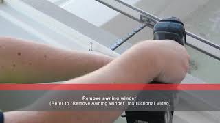 How to Adjust Awning Window Winders to be Restrictive [upl. by Yardna]