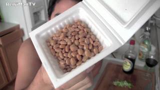 Natto Japanese Fermented Soybeans and How To Prepare Food Fridays BenjiManTV [upl. by Andrej]