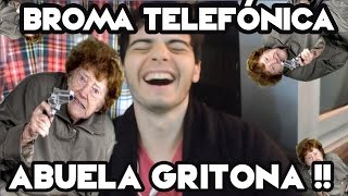 2 BROMAS TELEFONICAS  quotABUELA GRITONAquot Y quotLLAMADA CON INTERFERENCIAquot  Matias Ponce [upl. by Hakaber]