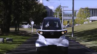 Honda MCβ  electric microcar revealed  Tokyo 2013 [upl. by Iy]