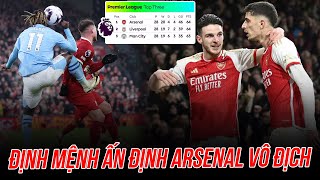 LIVERPOOL BỊ MAN CITY CẦM HÒA ẢO NHƯ PHIM ĐỊNH MỆNH ĐÃ ẤN ĐỊNH ARSENAL VÔ ĐỊCH MÙA NÀY RỒI [upl. by Euqinahc]