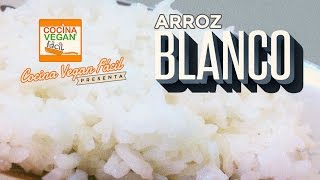 Arroz blanco  Cocina Vegan Fácil [upl. by Hellene258]