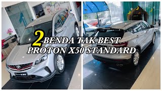 DUA BENDA TAK BEST PROTON X50 STANDARD [upl. by Barabbas]