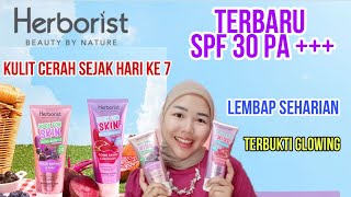 HERBORIST LOTION TERBARU SPF 30  KULIT CERAH LEMBAP SEHARIAN  Gak perlu takut kena Matahari [upl. by Granthem]