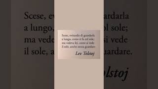 letteratura citazioni frasi poesia massime levtolstoj [upl. by Strait]