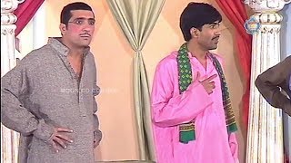 Zafri Khan  Sajan Abbas  Asif Iqbal  Comedy Stage Drama Clip [upl. by Irmo]