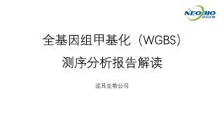 【陈巍学基因】第104期：全基因组甲基化测序（WGBS）分析报告解读 [upl. by Riker538]