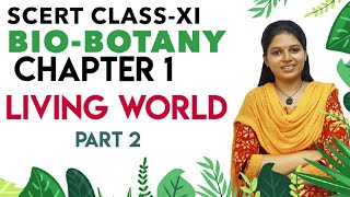 SCERT Class 11 Botany Chapter 1 The Living World  Tamil part 2 [upl. by Vida594]