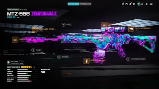 MEJORADA ACTIVISION ha BUFFEADO la MTZ 556​​💎​​ ​la MEJOR CLASE de la MTZ 556 en WARZONE [upl. by Eerrahs965]