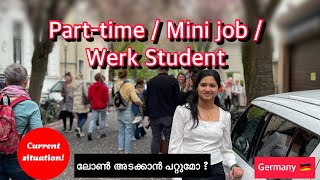 All about Part time  Mini job  Students Werk student in Germany How much money can you save [upl. by Oni617]