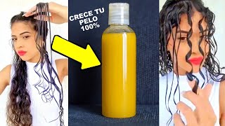 CRECE TU CABELLO CON ESTE TÓNICO NATURAL Y CASERO DETIENE LA CAÍDA ABUNDA TU CABELLO [upl. by Wilbert697]