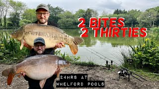 2 Bites 2 Thirties  Whelford Pools Top Lake  Martyns Angling Adventures [upl. by Oiralih177]