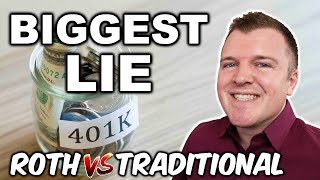 The biggest LIE about Traditional 401Ks and IRAs [upl. by Fredie]