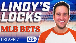 MLB Picks for EVERY Game Friday 47  Best MLB Bets amp Predictions  Lindys Locks [upl. by Nnaillij]