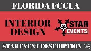 Interior Design STAR Event Description  Florida FCCLA [upl. by Ailehs]