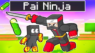 Meu PAI é um NINJA no MINECRAFT [upl. by Ordnagela]