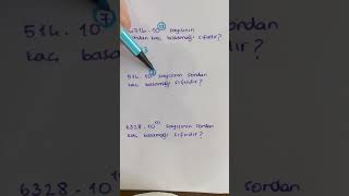 SONDAN KAÇ BASAMAĞI SIFIRDIR keşfet beniöneçıkar shorts yks lgs kpss matematik [upl. by Assirim]