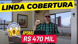 Linda COBERTURA com área PRIVATIVA em Intermares  Cabedelo R 470 mil [upl. by Alyal]