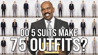 5 Suits You Need To Get To Make 75 Outfits [upl. by Zohar]