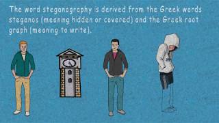 What is meant by steganography in cybersecurityHindi [upl. by Nomae]