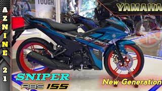 2024 New Yamaha Sniper155 Cyan Blue The Game Changer [upl. by Aihtnis216]