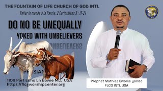 DO NOT BE UNEQUALLY YOKED WITH UNBELIEVERS [upl. by Selokcin812]