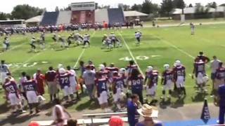 Sean Livengood JR Oklahoma Panhandle State University NCAA Division II 2010 Highlights [upl. by Viviene]