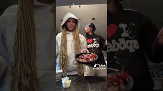 Nalyssa Smith and Dijonai Carrington mini vlog NalyssaSmithh dijonai wafflehouse viralvideo [upl. by Elatsyrk]