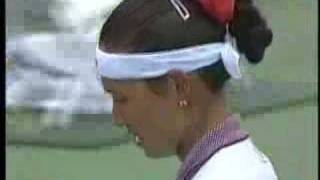 Arantxa Sanchez Vicario vs Kimiko Date 96 Oly QF part 19 [upl. by Auhel]