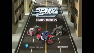 SpeedStars Stealth Force Optimus Prime Commercial [upl. by Dnar]