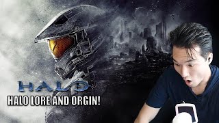 HALO Lore amp Origin Story Reaction  Marine Veteran Reacts  First Time Reaction [upl. by Eusebio787]