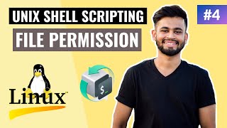 Unix  Linux File Permission  Lecture 4  Unix Shell Scripting Tutorial [upl. by Steffen]