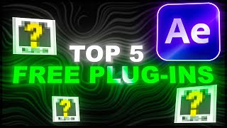 Top 5 FREE Plugins You NEED in 2024 After Effects [upl. by Hukill]