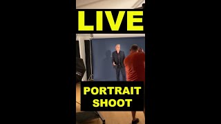 LIVE PORTRAIT SHOOT  with Nick Gregan nickgregancom [upl. by Whitten]