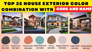 Best Sherwin Williams Exterior Paint Colors 2024Exterior House Painting Color Ideas Sherwin William [upl. by Guenna]