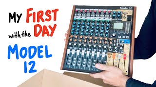 My First Day with the Tascam Model 12 [upl. by Angelina]