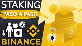 Como hacer staking en binance paso a paso 2024 [upl. by Etnwahs]