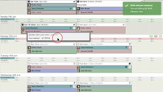 Employee Rota Introduction  Rotaville [upl. by Esiouqrut]