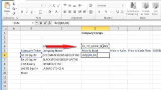 Bloomberg Training Comparing Company Multiples Part 2 wwwFintutecom [upl. by Hbaruas]