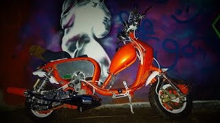 lambretta cut down RB200 [upl. by Nezah]