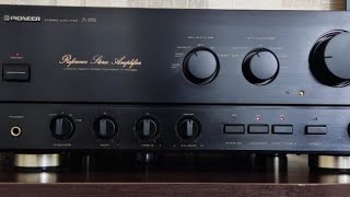 PIONEER A858 REFERENCE TOP HIFI VINTAGE INTEGRATED AMPLIFIER AUDIOPHILE💪💪💪💪💪 [upl. by Jaime]