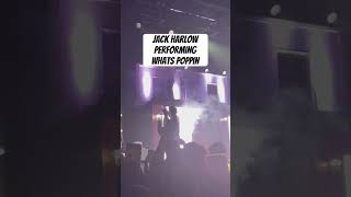 Jack Harlow Whats Poppin Live Tour Tuesday 6 jackharlow [upl. by Nadda]