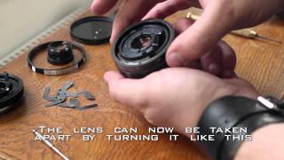 How to fix Pentacon Auto F1850mm Teardown [upl. by Nawk533]