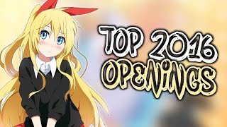 My TOP Anime Openings of 2016 [upl. by Noyes]