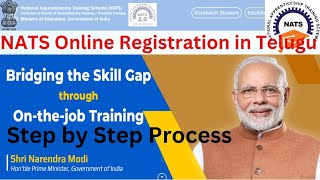 NATS New portal Registration NATS Apprentice  NATS Registration in telugu NATS Profile Update [upl. by Bessie]