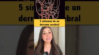 Síntomas de derrame cerebral🧠👩🏻‍⚕️ salud medicina información sabiasque shorts [upl. by Adela929]