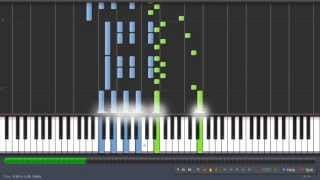 Valse dAmélie  Yann Tiersen piano 100 speed  Synthesia [upl. by Attenahs]