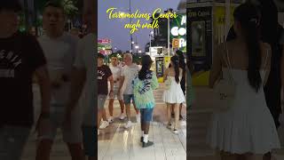 Torremolinos Night Walk 001 travel spain summervibes shopping vacation [upl. by Noiwtna14]