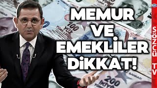 Fatih Portakal Memur ve Emekli Maaşını Tek Tek Hesapladı İşte Gündem Olacak Rakam [upl. by Older]