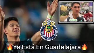 🚨EL PRIMER REFUERZO DE CHIVAS ya está en Guadalajara José Castillo [upl. by Naro]